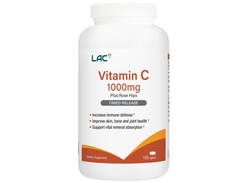 Vitamin C 1000mg Plus Rose Hips Timed-Release